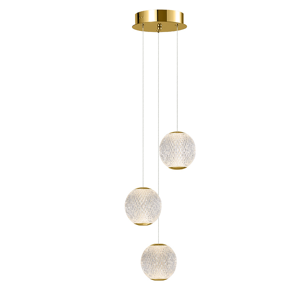 Langdon 3 Drop Pendant LED