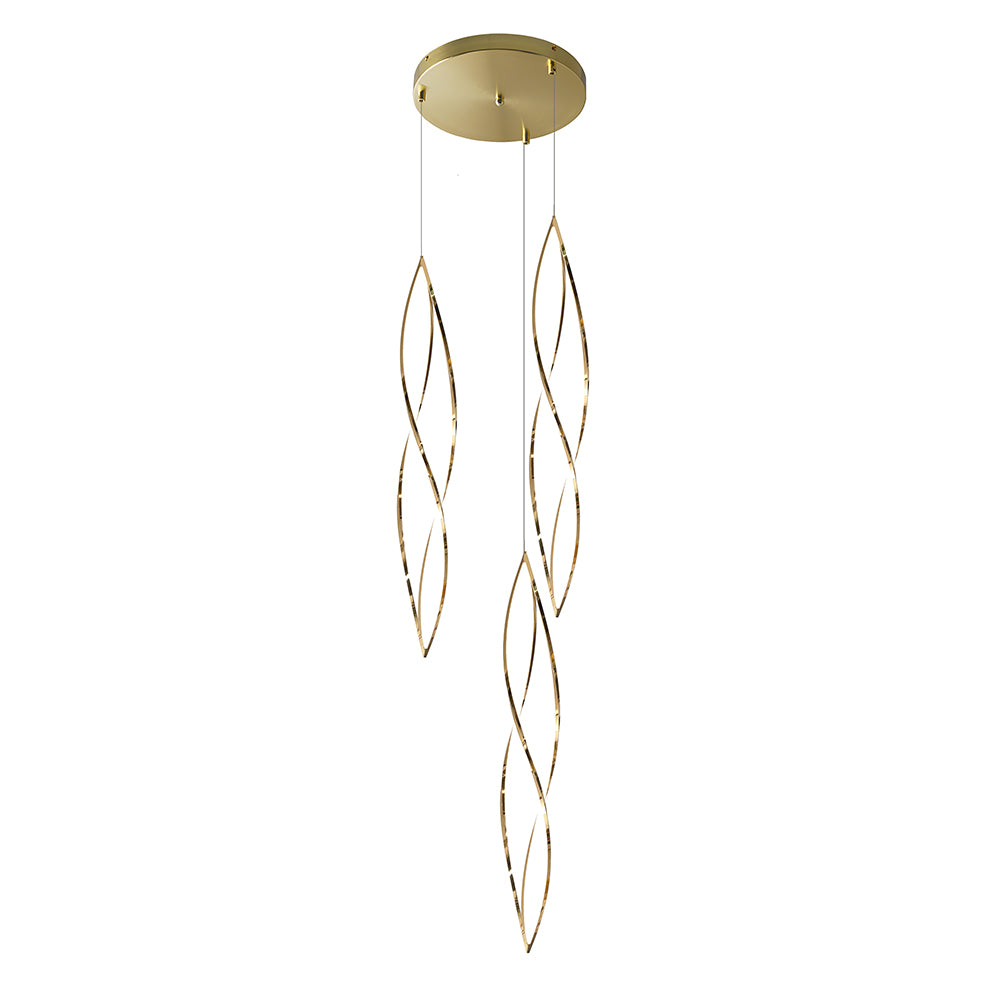 Spear 3 Light Drop Pendant LED