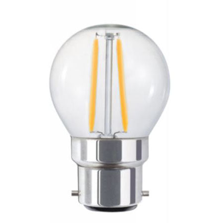 Fancy Round P45 LED Filament Globe