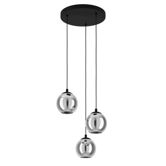 Ariscani 3 Light Drop Glass Pendant