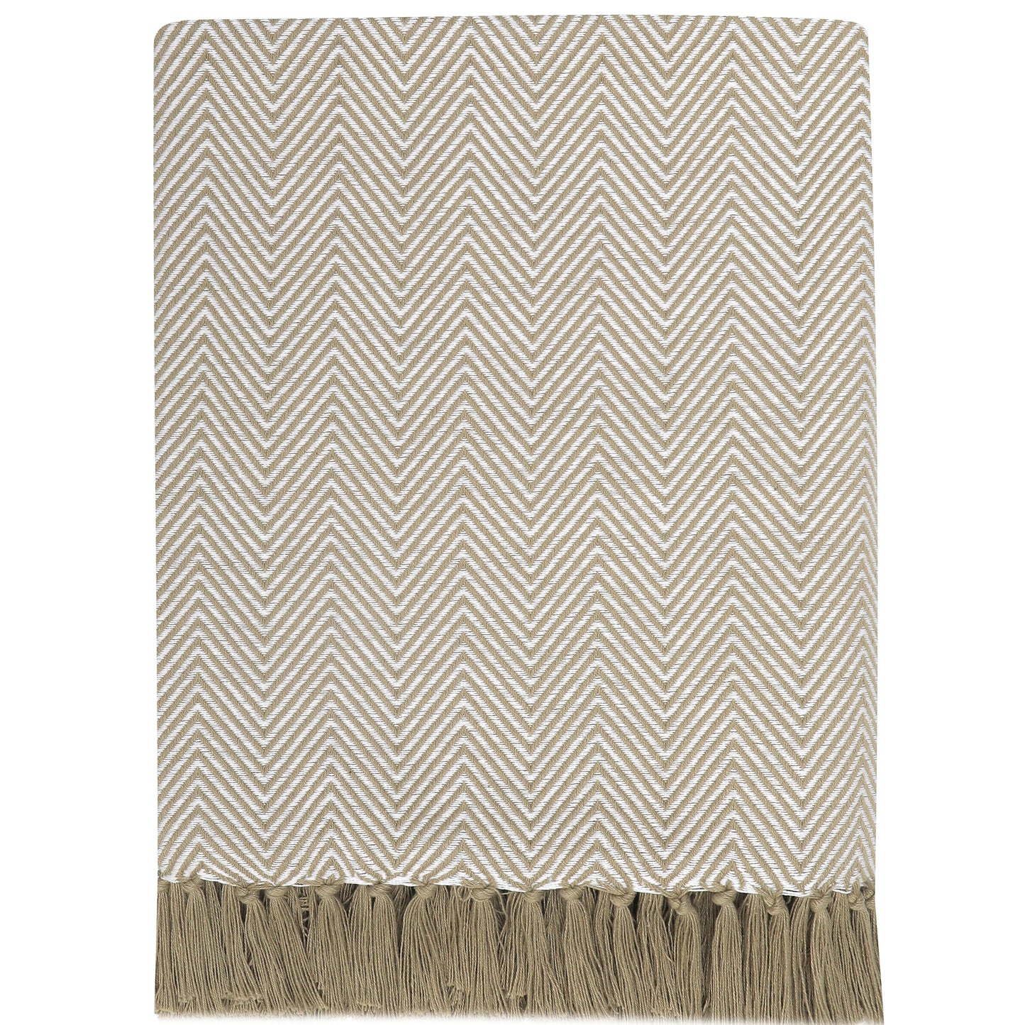 Delta Throw Taupe