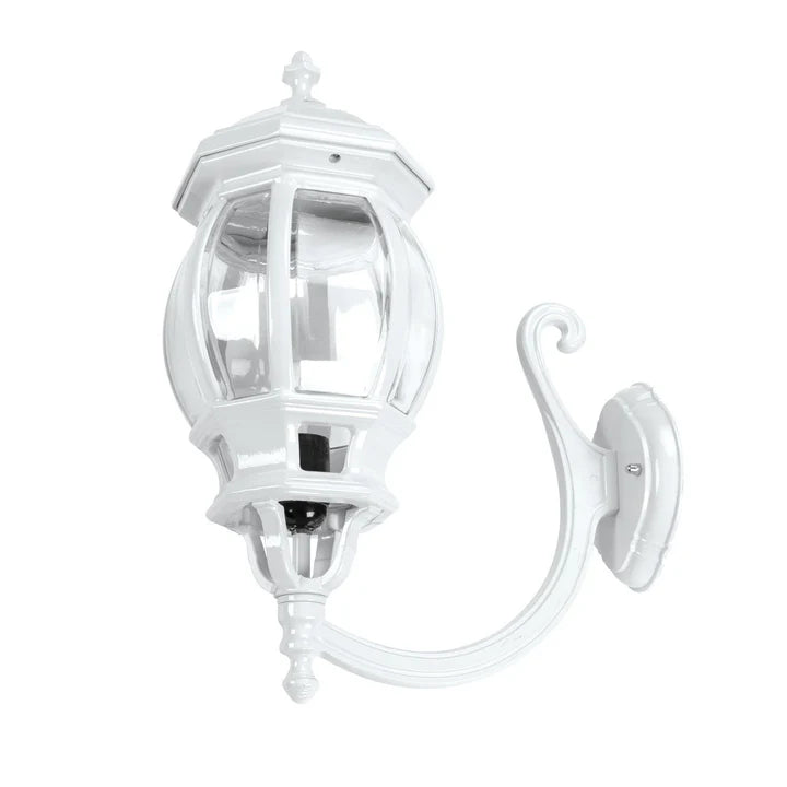 Vienna Curved Arm Up Wall Light