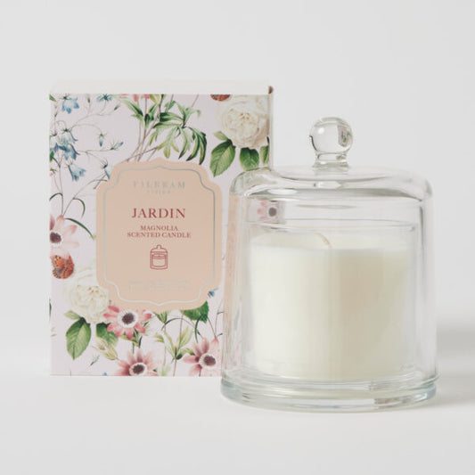 Jardin Glass Cloche Candle