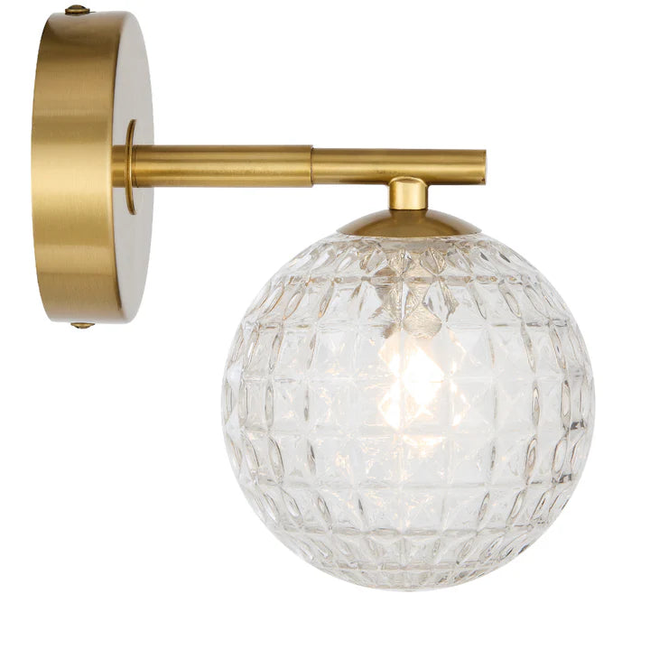 Felton 1 Wall Light Antique Gold