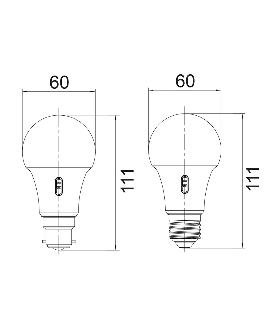 10w GLS Tri Colour Globe