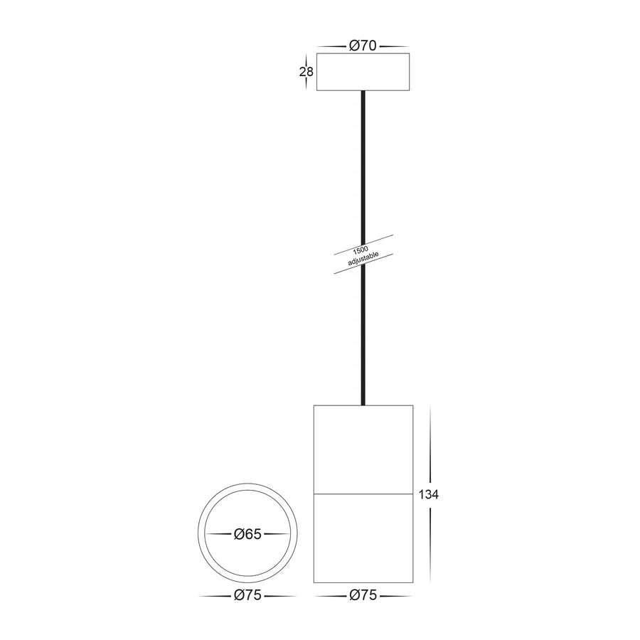 Nella 7w LED Pendant