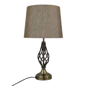 JYK045 Twist Antique Brass Touch Lamp