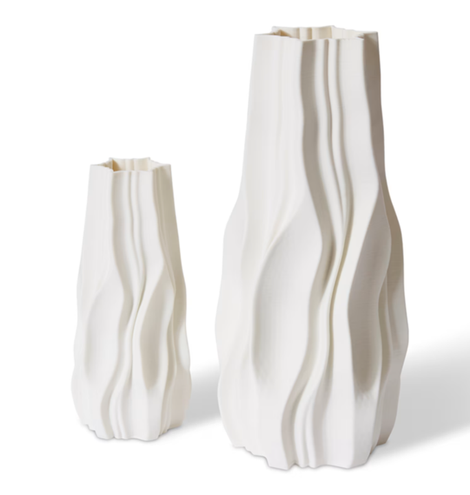 Adria Vase White