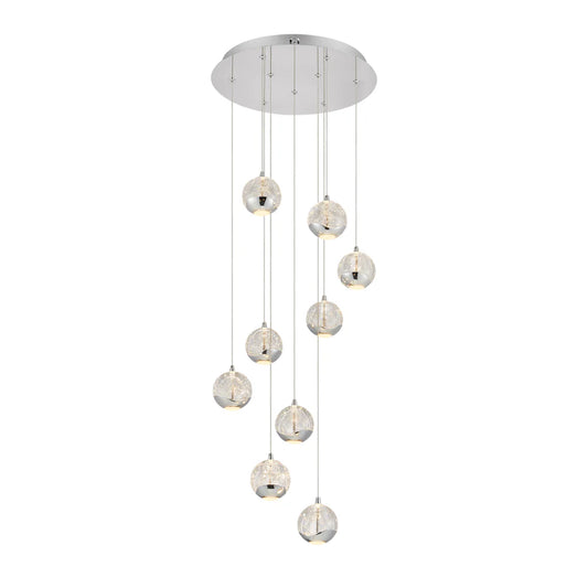 Segovia 9 Light Drop Pendant