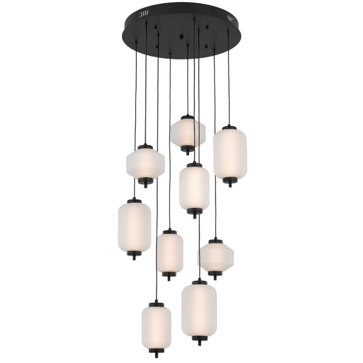 Torso LED 9 Light Pendant